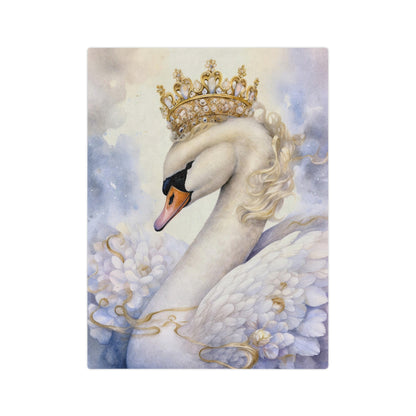 Royal Bird 3 Velveteen Minky Blanket