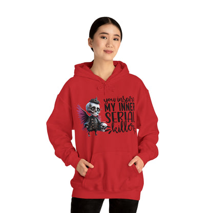 You Inspire My Inner Serial Killer Unisex Heavy Blend™ Hooded Sweatshirt