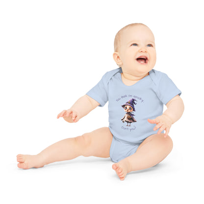 You Think I'm Spooky Baby Organic Short Sleeve Bodysuit