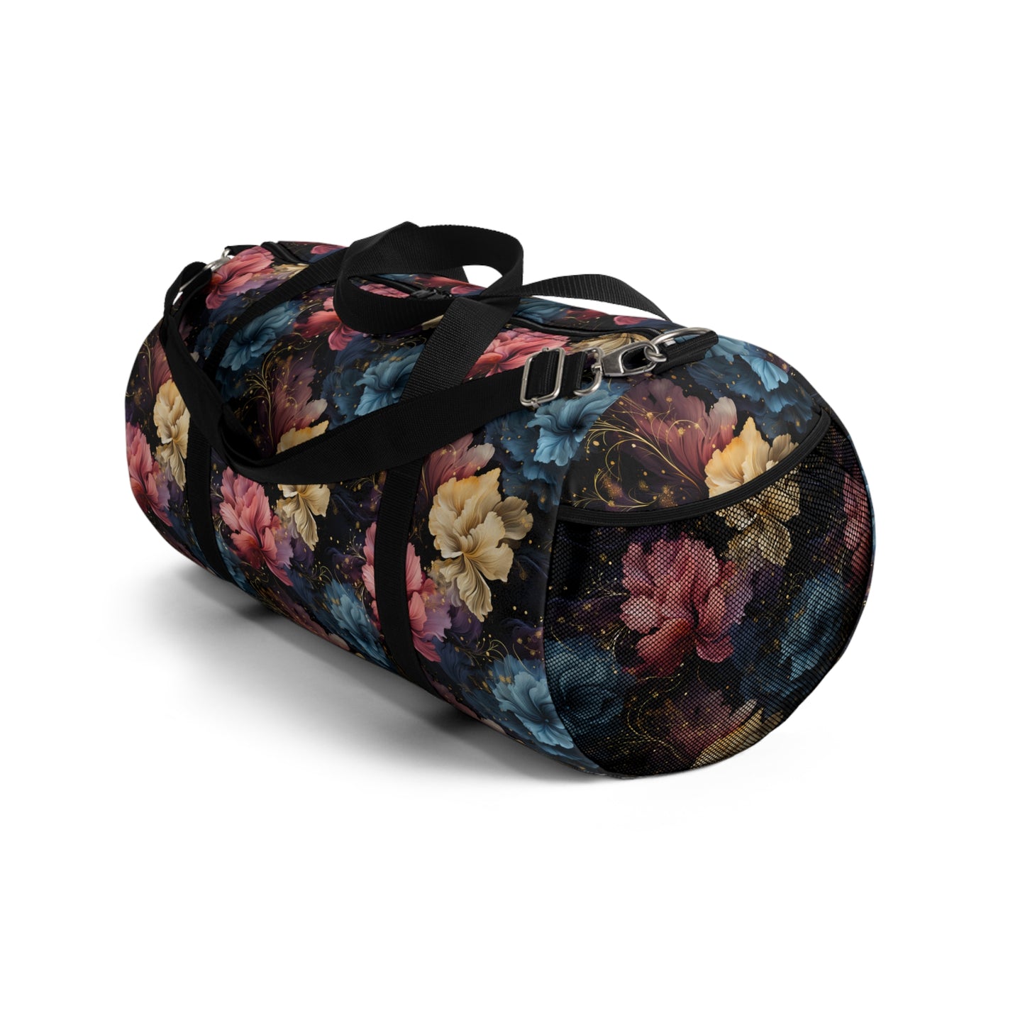 Flowers in Cosmic Duffel Bag