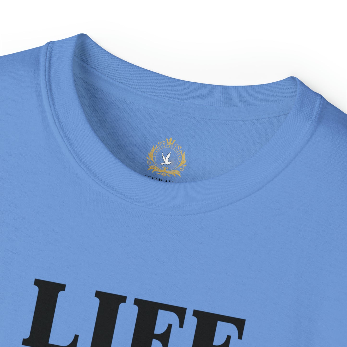 Life Happens, Coffee Helps Unisex Ultra Cotton Tee