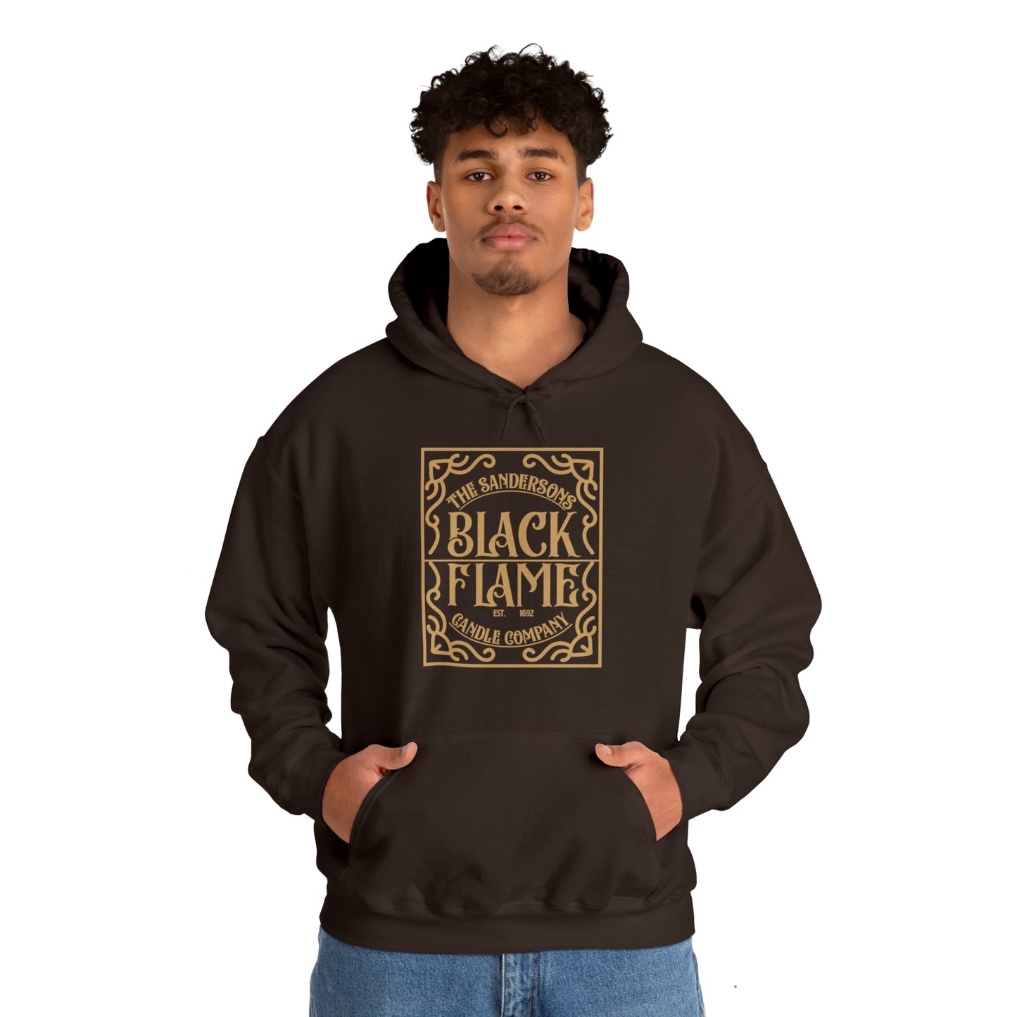 Black Flame Candle Company Unisex Heavy Blend™ Hooded Sweatshirt