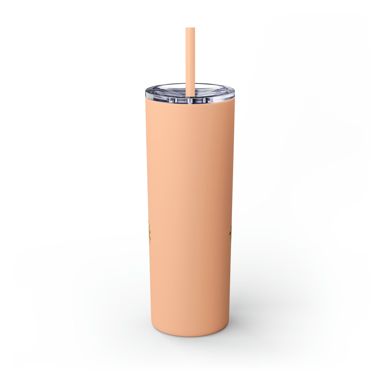 All is Bright Skinny Tumbler with Straw, 20oz