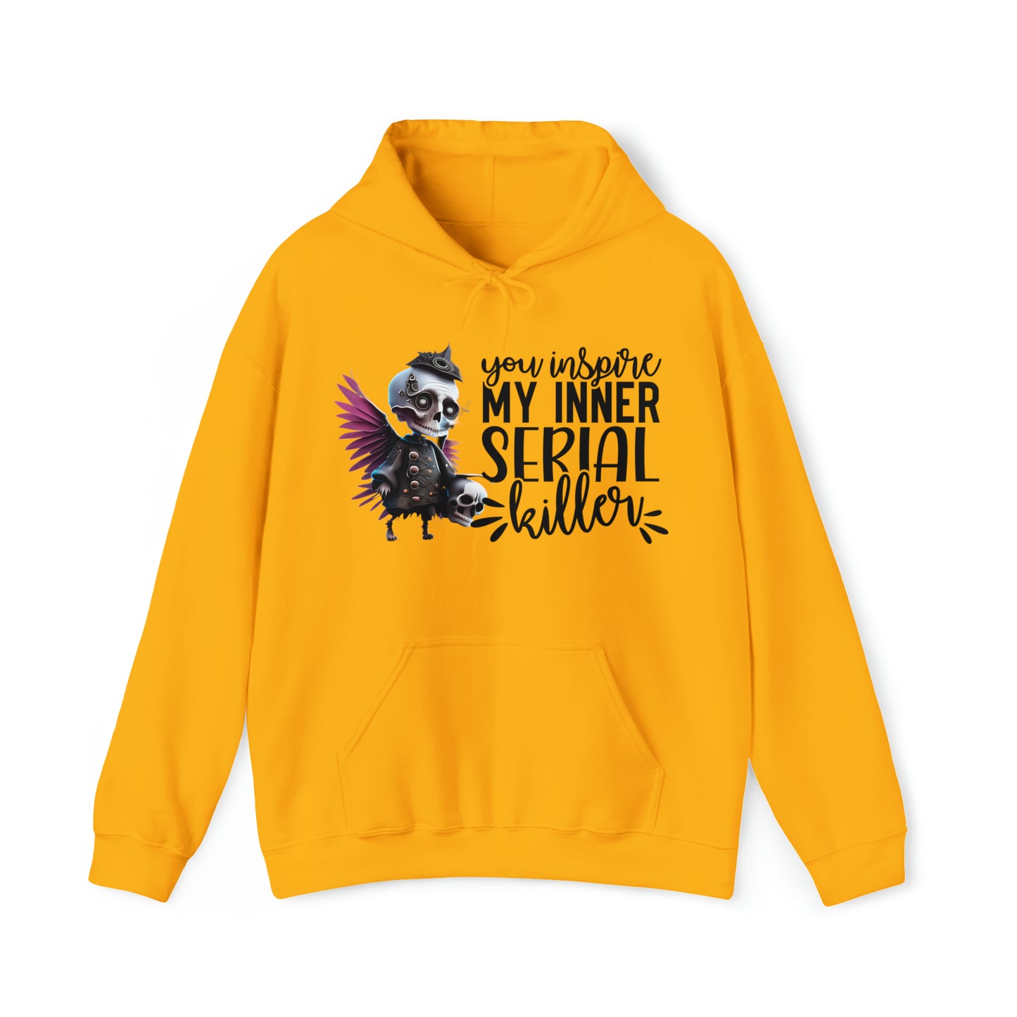 You Inspire My Inner Serial Killer Unisex Heavy Blend™ Hooded Sweatshirt