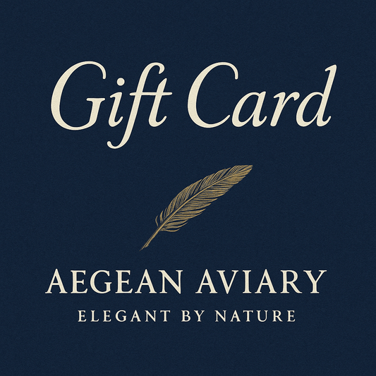 The Aegean Aviary Gift Card: Spread Your Wings of Kindness - The Aegean Aviary