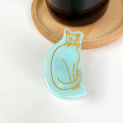 Cute Cat Hair Claw Clip