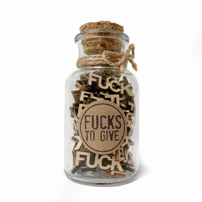 Small Jar of F*cks To Give 5 oz Jar