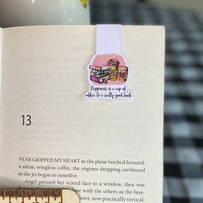 Happiness, Magnetic bookmark, book related gift